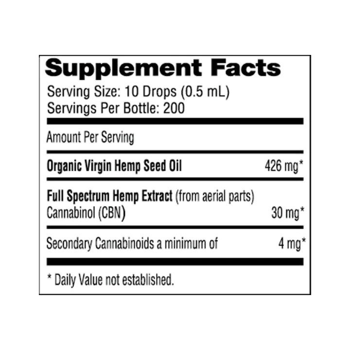 Sleep CBN Oil - 6000mg (100mL)