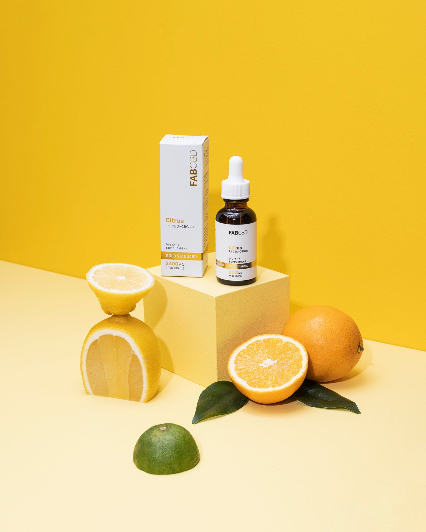 CBD:CBG Oil, Citrus - 30mL