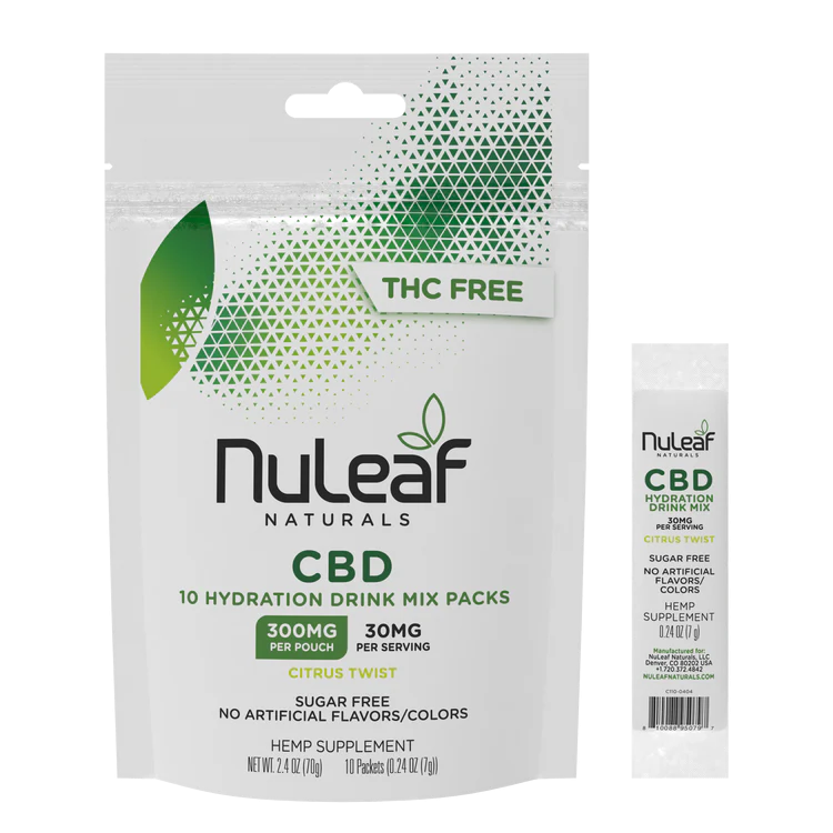 CBD Hydration Drink Mix - 10pk (THC Free)