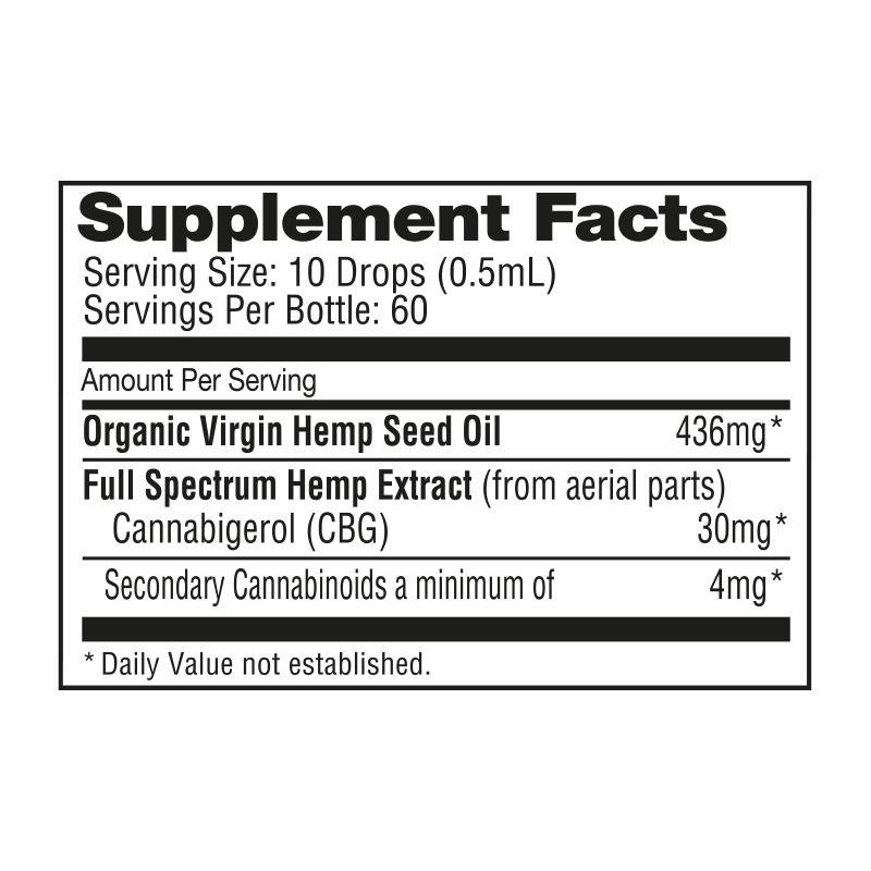 CBG Oil - 30mL