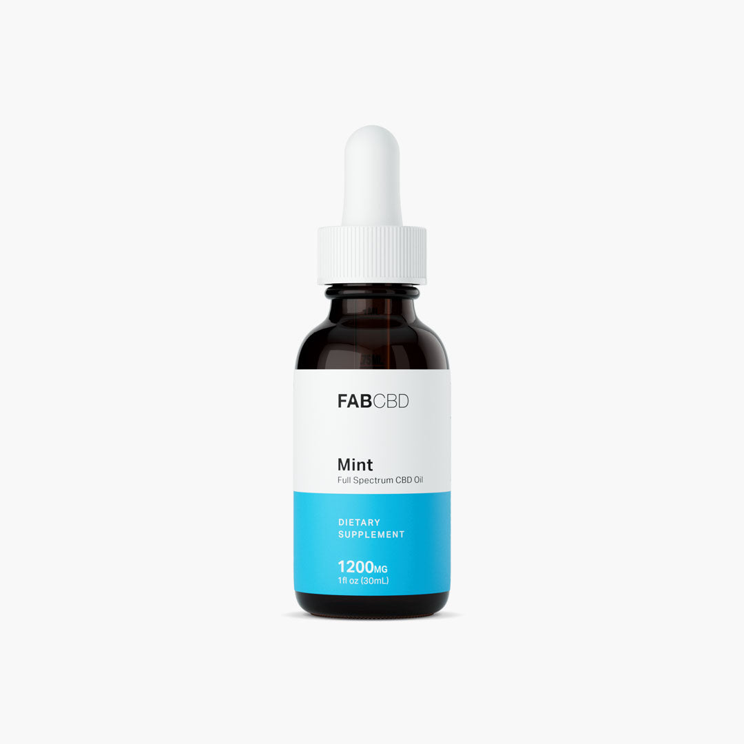 FG 1200mg 30mL CBD MCT Mint (40mg/mL) Tincture FAB