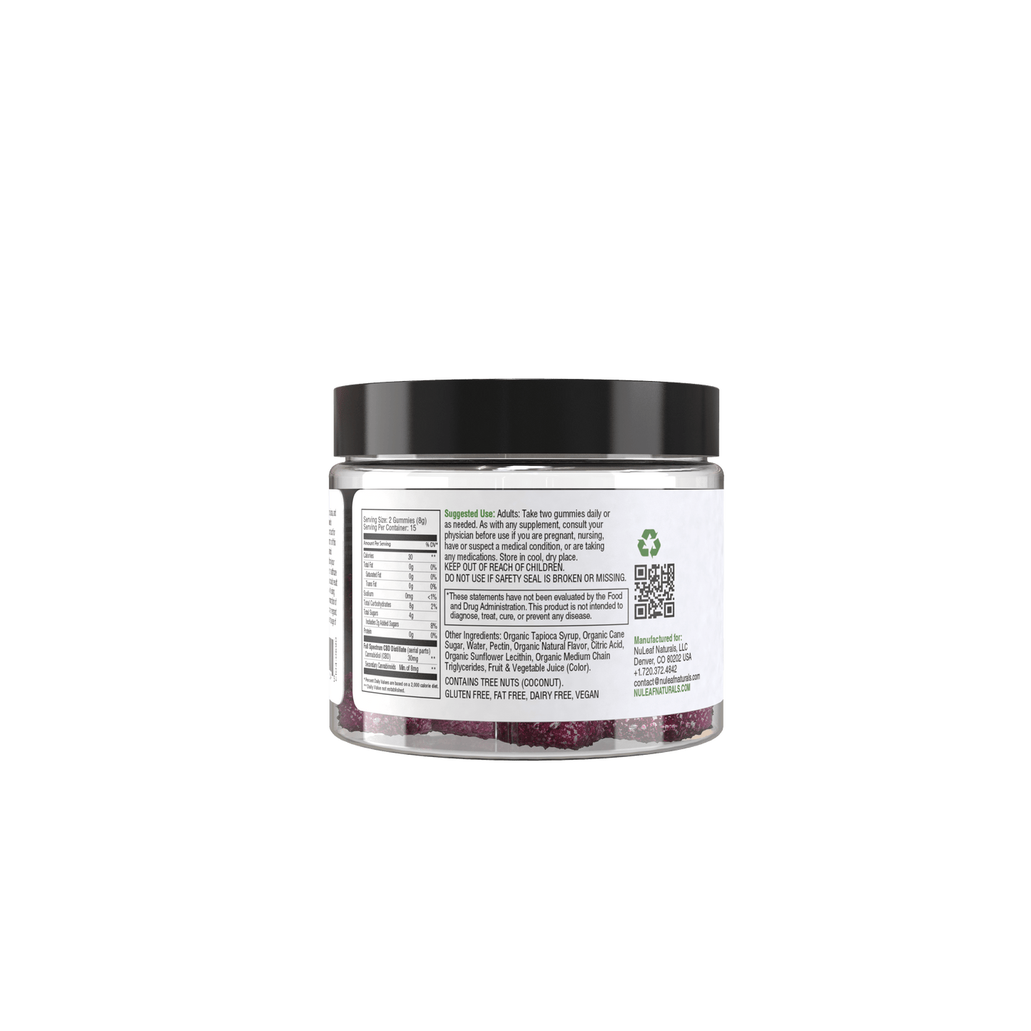 CBD Gummies Sour Mixed Berry - 30ct