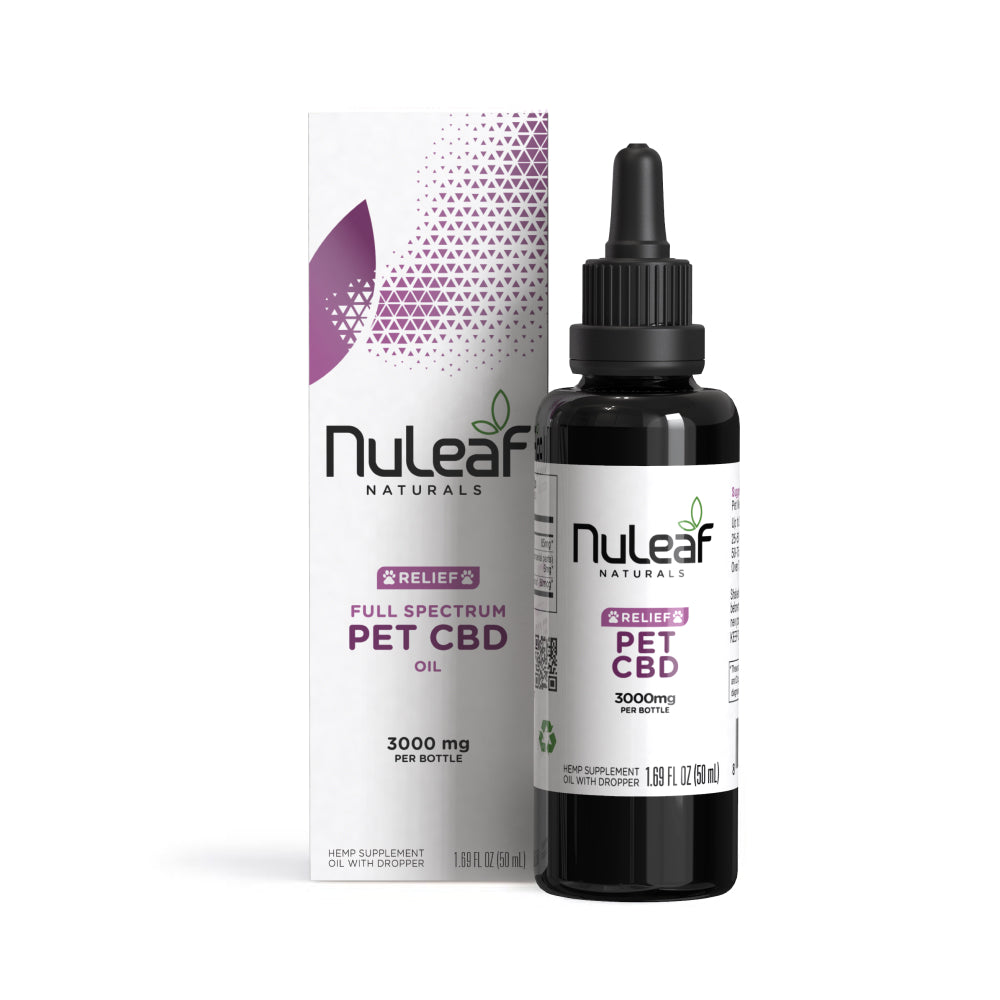 3000mg Full Spectrum Hemp CBD Pet Oil, 50mL (60mg/mL)