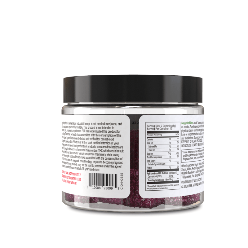CBD Gummies Strawberry - 30ct