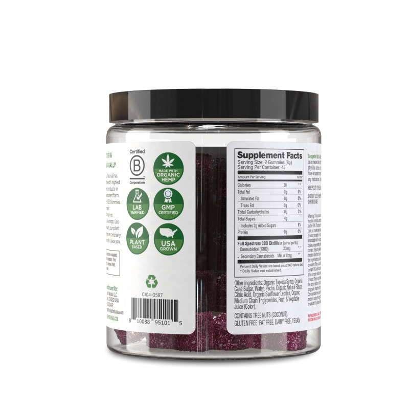CBD Gummies Strawberry - 90ct