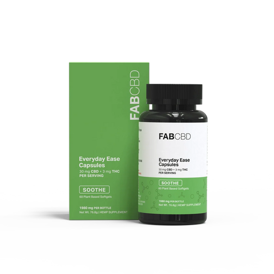 FAB - Everyday Ease Softgels CBD:D9 (10:1)