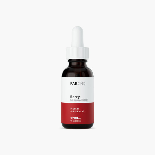 FG 1200mg 30mL CBD MCT Berry (40mg/mL) Tincture FAB