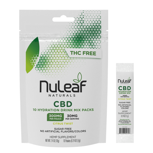 CBD Hydration Drink Mix - 10pk (THC Free)
