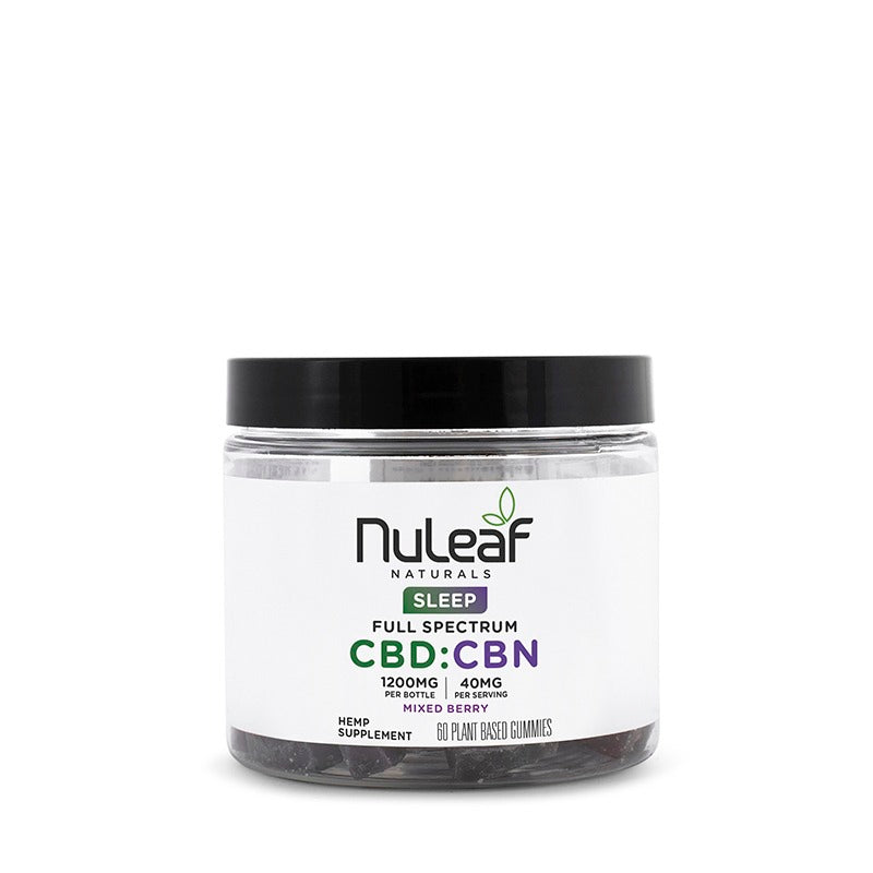 CBD:CBN Gummies Mixed Berry - 60ct