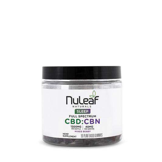 CBD:CBN Gummies Mixed Berry - 60ct