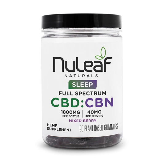 CBD:CBN Gummies Mixed Berry - 90ct