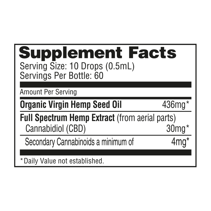 CBD Oil - 30mL