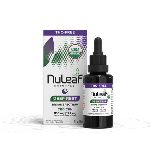 Deep Rest Broad Spectrum CBD:CBN Oil (THC-Free)