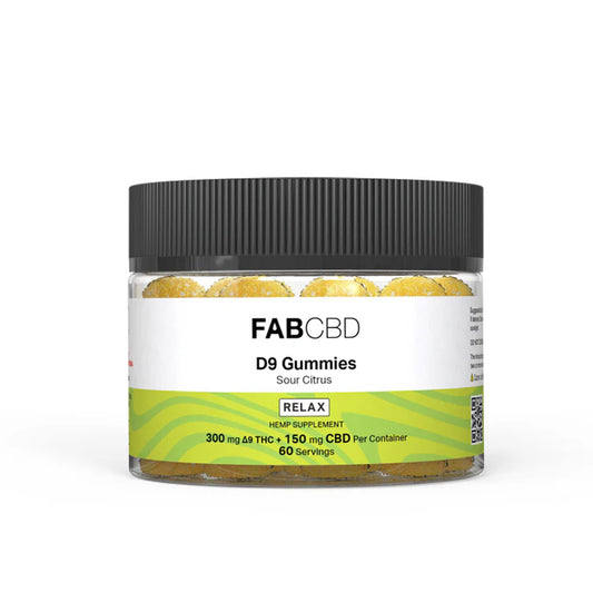 Delta 9 Gummies Sour Citrus - 60ct