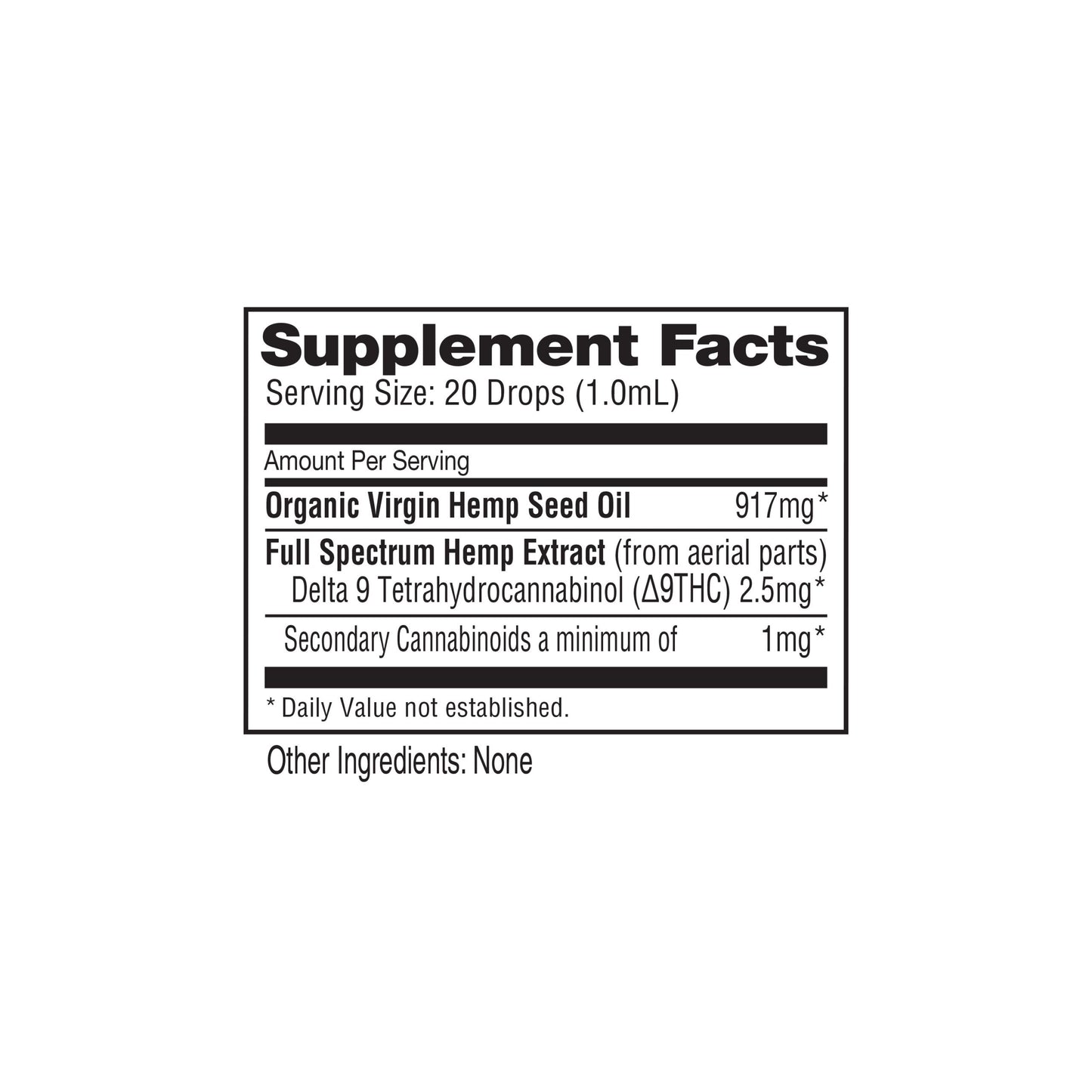 Delta 9 Oil - 50ml