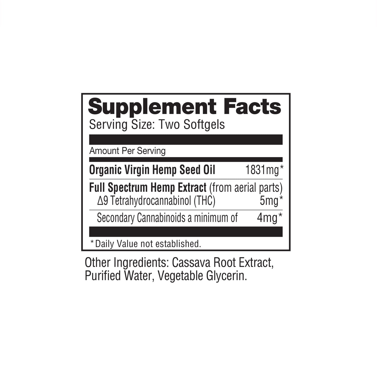 Delta 9 Softgel - 60ct
