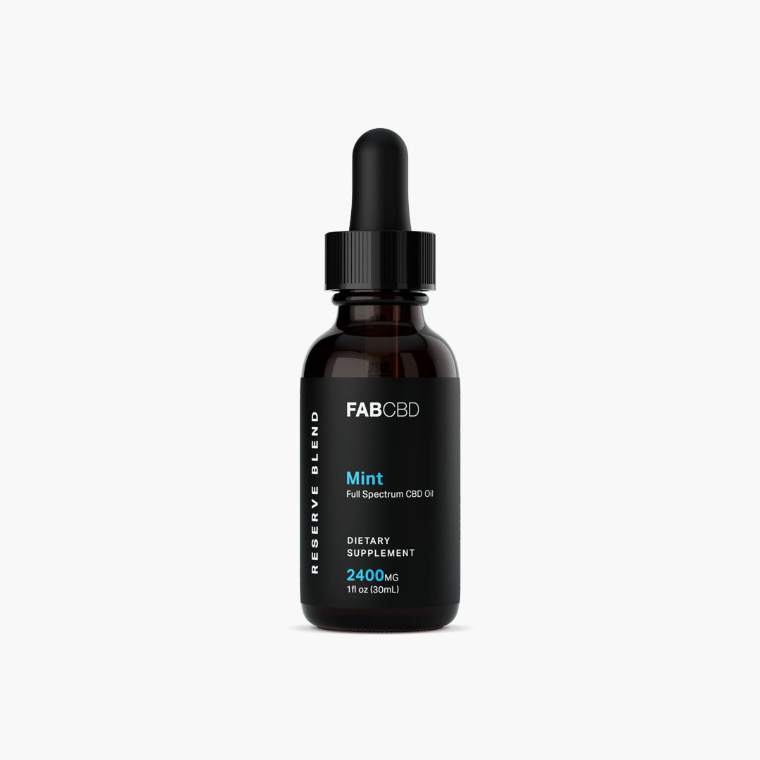 FG 2400mg 30mL CBD MCT Mint (80mg/mL) Tincture FAB