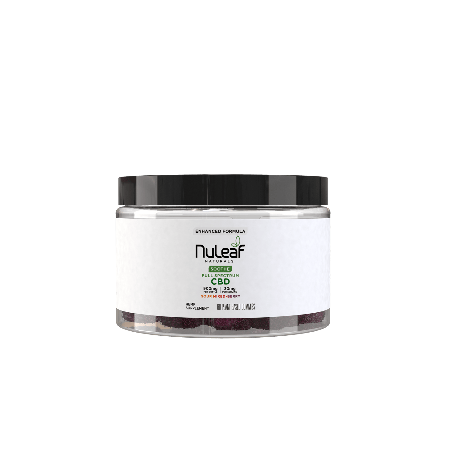 CBD Gummies Sour Mixed Berry - 60ct