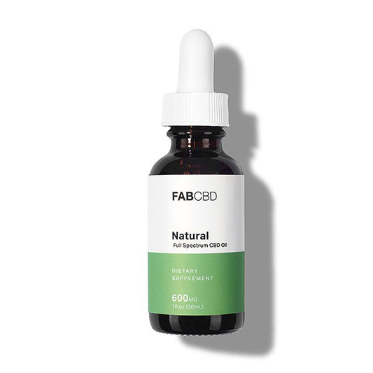 FG 600mg 30mL CBD MCT Natural (20mg/mL) Tincture FAB