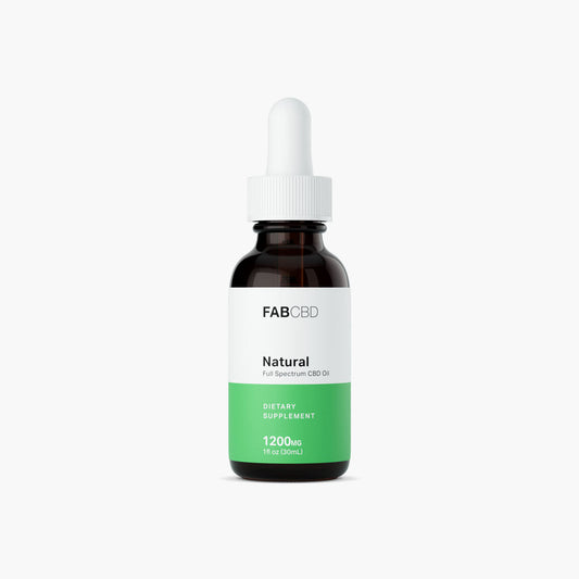 FG 1200mg 30mL CBD MCT Natural (40mg/mL) Tincture FAB