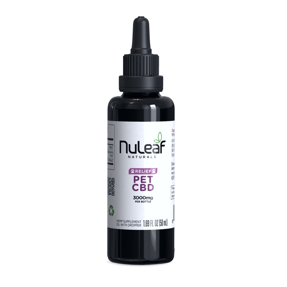 3000mg Full Spectrum Hemp CBD Pet Oil, 50mL (60mg/mL)