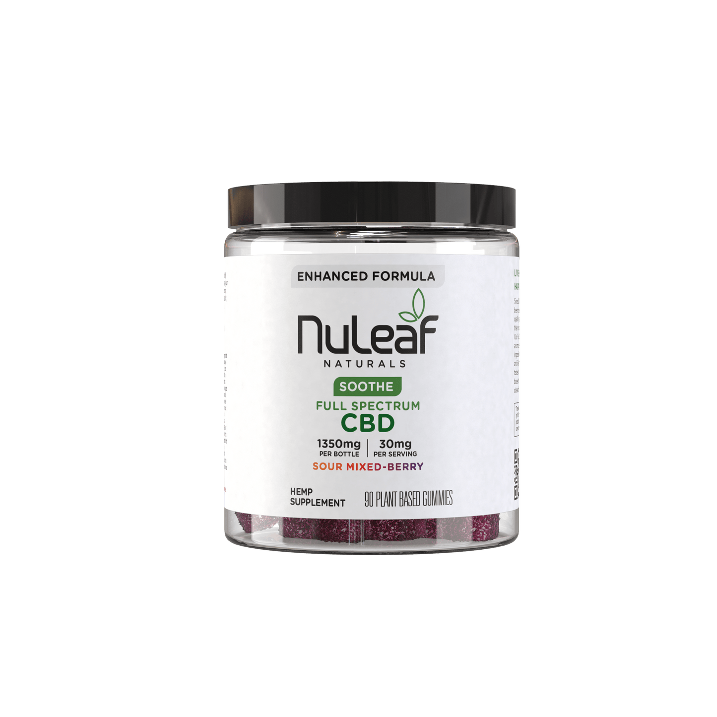 CBD Gummies Sour Mixed Berry - 90ct