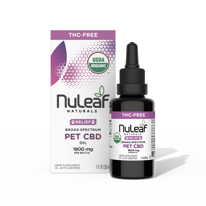 Organic CBD Pet Oil 30ml - Broad Spectrum  (THC-Free)