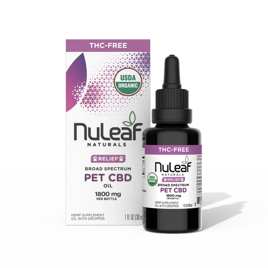 Organic CBD Pet Oil 30ml - Broad Spectrum  (THC-Free)