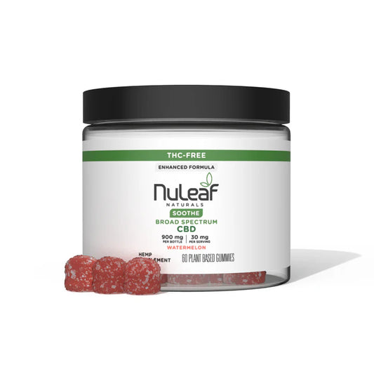 CBD Soothe Gummies Watermelon - 60ct (THC-Free)